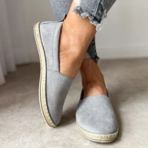 LULA 52 szare materiałowe espadryle