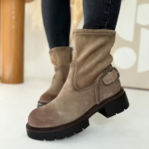 botki skórzane damskie